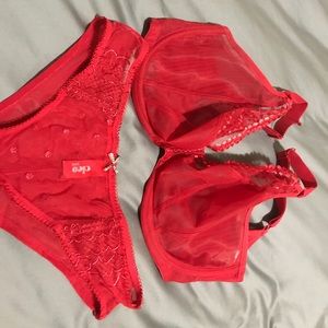 Red sexy set